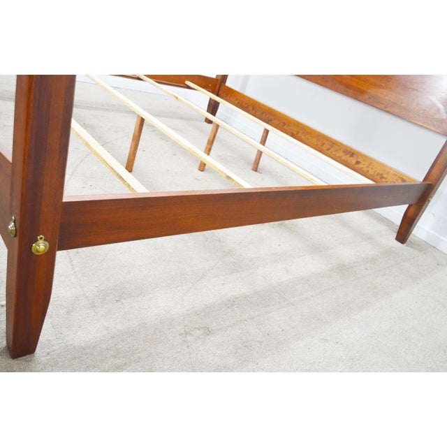 Erhan Allen King Cherry Poster Bed For Sale - Image 9 of 14