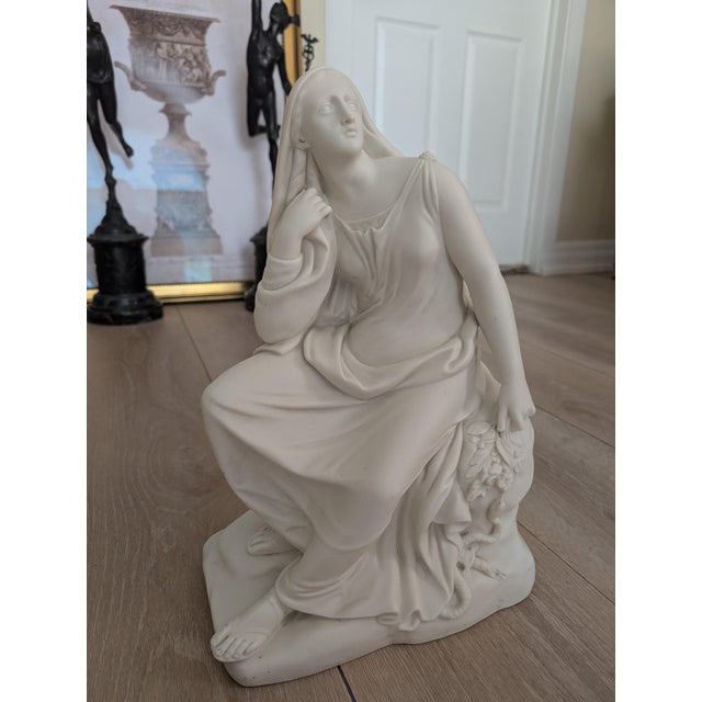 Ceramic 19th Century Minton Parian Sculpture "Tragedy" by John Bell For Sale - Image 7 of 15