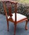 1990s Intricately Carved Rustic Mahogany Chippendale Dining Chairs - Set of 2 For Sale - Image 5 of 12
