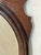 Brown Vintage Mahogany Queen Anne Style Mirror For Sale - Image 8 of 11