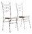 French Velvet Chairs, 1950s, Set of 2 For Sale