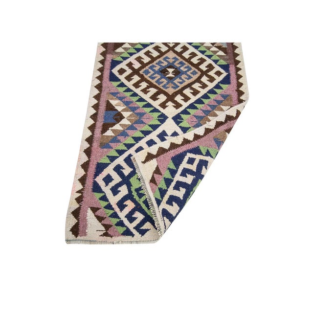 Mid 20th Century Vintage Kilim Runner For Sale - Image 5 of 7