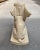 Ceramic 1980s Egyptian Sphinx & Cat Statue in Crackle Glazed Porcelain - a Set For Sale - Image 7 of 13