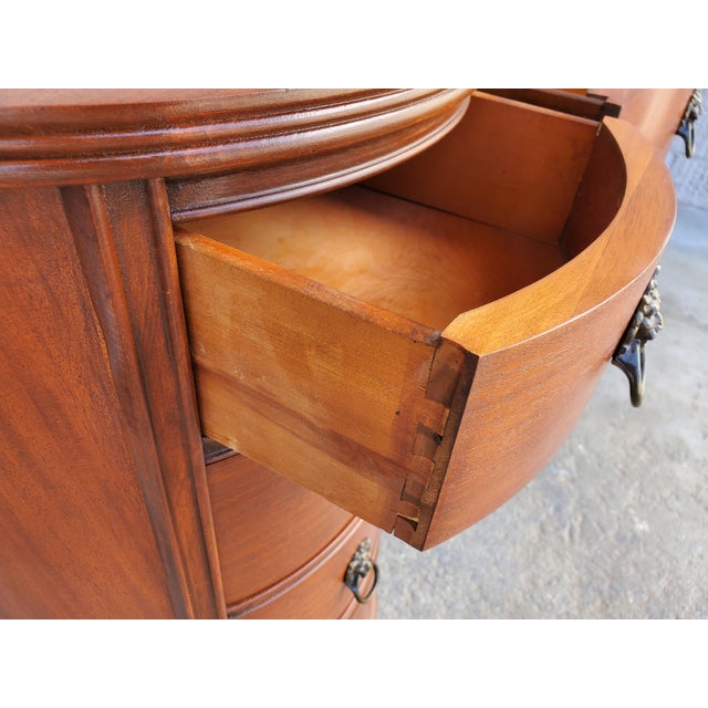 1940s Mahogany Desk For Sale - Image 11 of 15