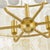 Mid-Century Modern Mitzi Melisa 24 in. 6 Light Chandelier in Aged Brass Finish For Sale - Image 3 of 7