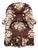 Antique Napoleon III Toadstool Lounge Chair with Floral Fabric, 1890s For Sale