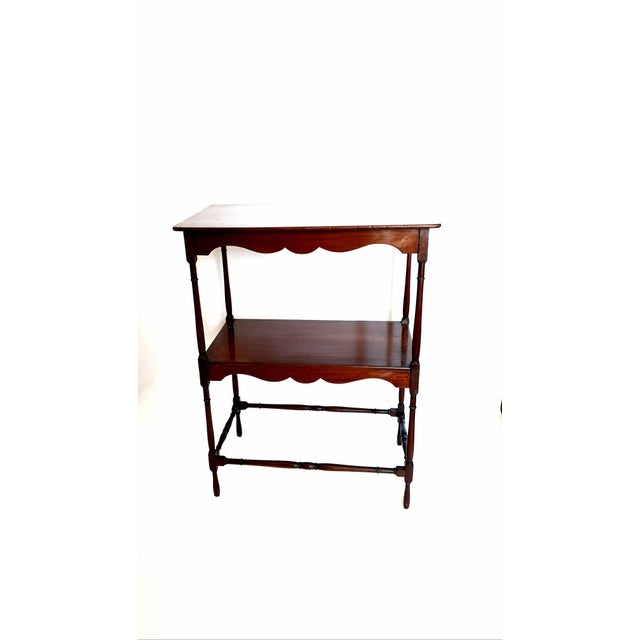 Early 20th Century English Console Shelf Mahogany For Sale - Image 10 of 10