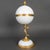 Napoleon III Opaline Candy Dish with Gilded Bronze Frame, Early 20th Century For Sale - Image 9 of 11