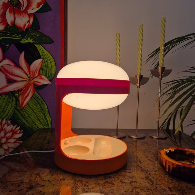Vintage KD29 Table Lamp by Joe Colombo for Husqvarna, 1960s For Sale - Image 10 of 12