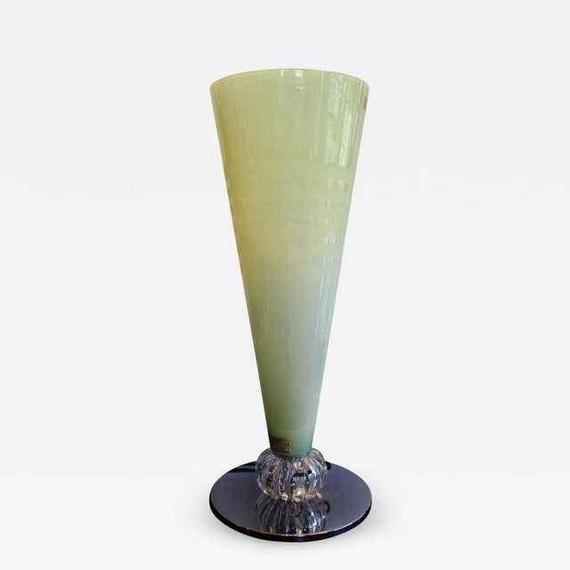 Mid 20th Century Barovier & Toso - Rinascimento Table Lamp For Sale - Image 5 of 5
