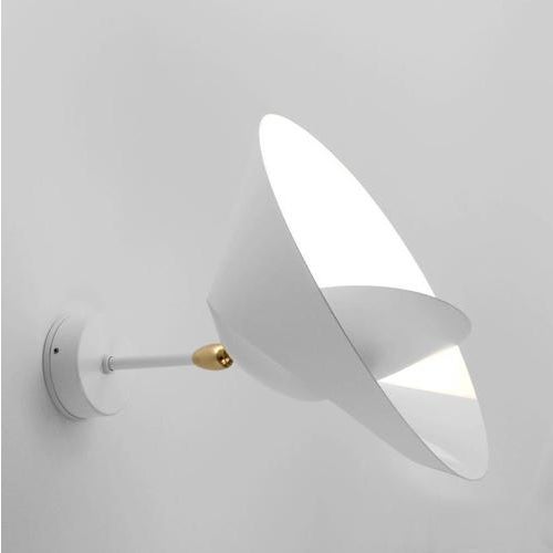 Sconce wall lamp model 'saturn wall lamp' designed by serge mouille in 1957. manufactured by editions serge mouille in...
