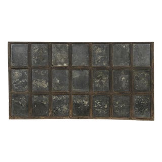 Industrial Mercury Mirror, 1800s For Sale