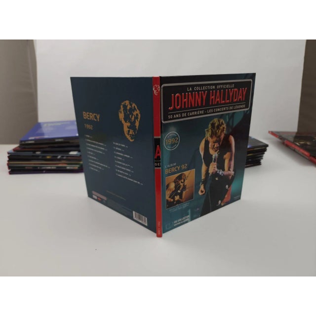 Johnny Hallyday's 50 Year Career the Official Book Collection French Edition For Sale - Image 11 of 12