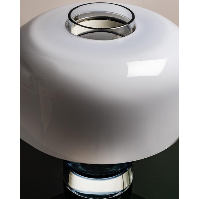 White Model LT226 Table Lamp by Carlo Nason for AV Mazzega, 1970s For Sale - Image 8 of 13