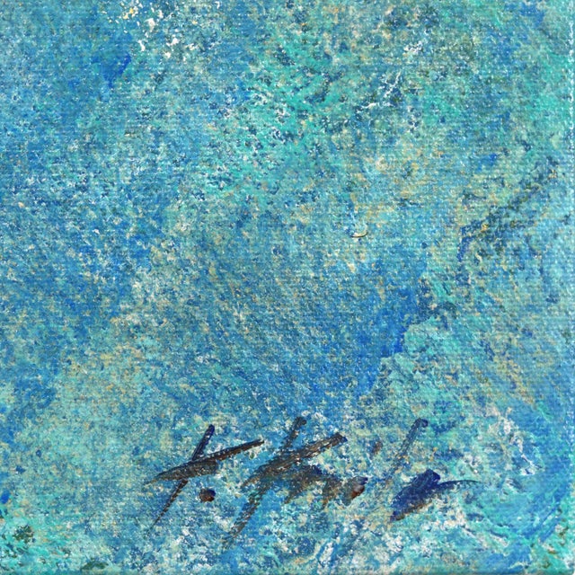 Good Vibrations - Original California Coastal Landscape Acrylic Painting on Canvas by Kathleen Keifer For Sale In Los Angeles - Image 6 of 9