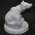 Meissen White Glazed Seated Bear A1066 Porcelain Figurine by August Gaul For Sale In Tampa - Image 6 of 12