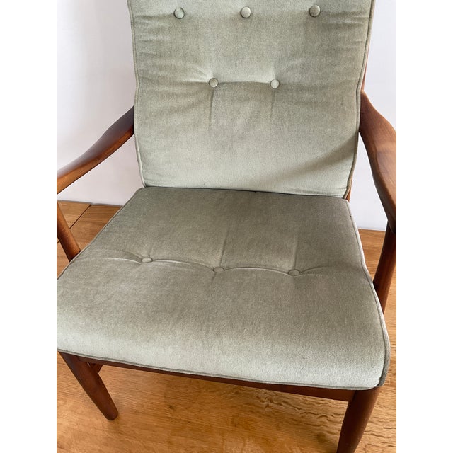 Vintage Danish 'Casa' High Ladder Back Arm Chair Attributed to Farstrup For Sale - Image 16 of 17