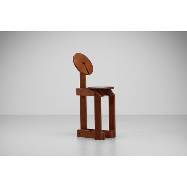 Side Chair from Henk Lampe, The Netherlands, 1977 For Sale - Image 10 of 18