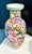 Chinese Famille Rose porcelain vase featuring a millefleurs (thousand flowers) pattern. A large, gorgeous statement piece...
