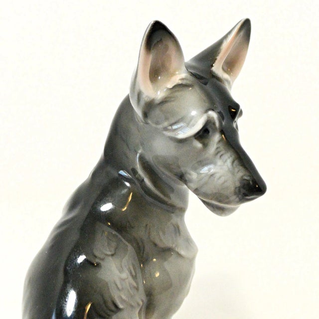 Figurative Rosenthal Porcelain Seated Scottish Terrier Figurine C.1930's - 1940's For Sale - Image 3 of 8