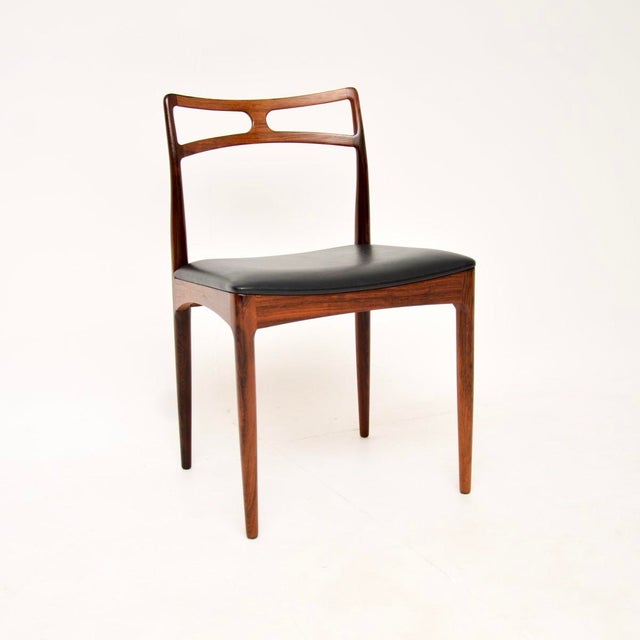 1960s Danish Model 94 Dining Chairs by Johannes Andersen for Christian Linneberg, 1960, Set of 6 For Sale - Image 5 of 13