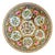 Mid 20th Century Famille Rose Canton Porcelain Plate With Lotus Medallions & Butterflies For Sale