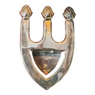Vintage Italian Silver Bookmark For Sale