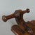 Vintage Carved Turned Wooden Wall Coat Rack, 1960s For Sale - Image 6 of 11