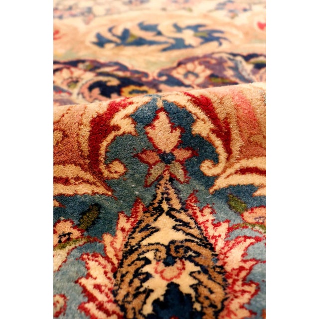 Pasargad Home Antique Lavar Wool Area Rug-11' 5" X 21' 6" , Ivory For Sale - Image 4 of 7