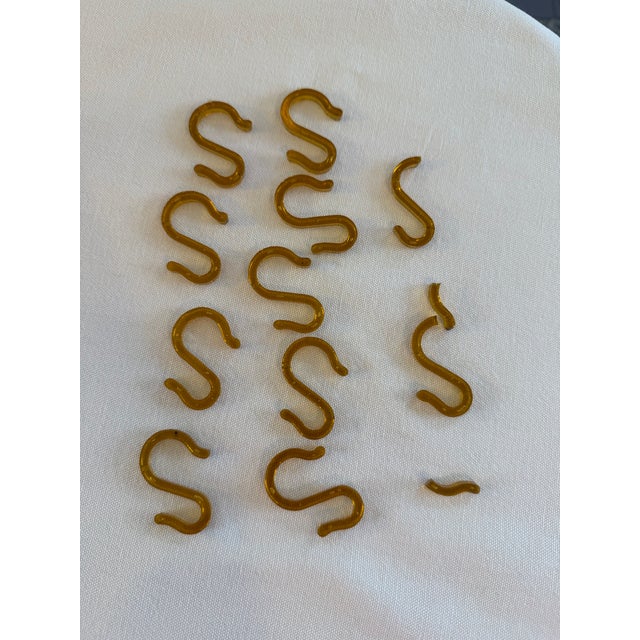 1970s Indiana Glass Iridescent Gold Punch Bowl - 14pcs For Sale - Image 11 of 12