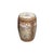 Chinoiserie Vintage Oriental Chinoiserie Western Graphic Porcelain Stool Table Ottoman For Sale - Image 3 of 9