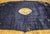 1900 - 1909 Antique Art Deco Chinese Oversized Rug, Handwoven Wool, Cranes & Butterflies Design, Navy & Tan, 14' X 19' For Sale - Image 5 of 17