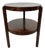Art Deco Round Side Table with Shelf from Thonet Mundus, 1930s For Sale
