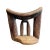 African Sculptural Ethiopian Arussi Headrests- A Set of 3 For Sale - Image 4 of 7