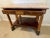 Traditional 19th Century French Empire Mahogany Console Table With Marble Top and Mirror For Sale - Image 3 of 9