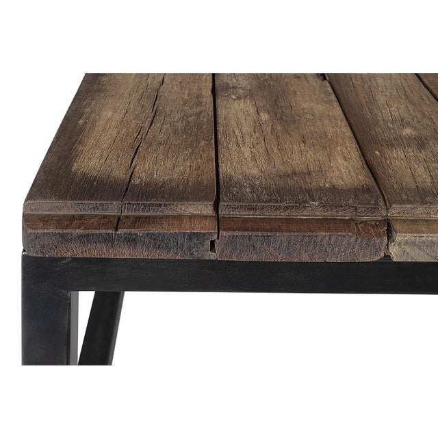 Vintage British Baking Pallet Coffee Table For Sale In Dallas - Image 6 of 8