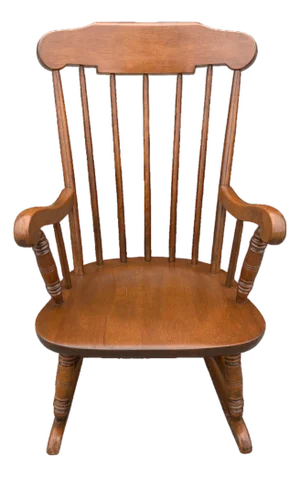 Mid 20th Century Ethan Allen Child Size Windsor Rocking Chair