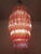 Large Vintage Italian Murano Glass Chandelier, 1984 For Sale - Image 6 of 11