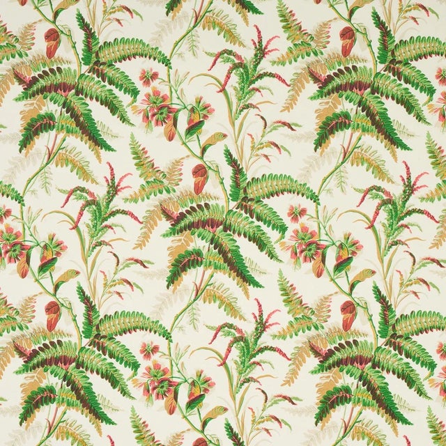 Not Yet Made - Made To Order Sample - Schumacher Myers Fern Wallpaper in Document For Sale - Image 5 of 5