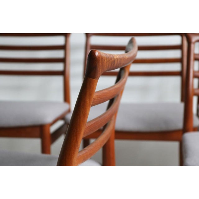 Danish Dining Chairs by Erling Torvits for Sorø Stolefabrik, 1950s, Set of 6 For Sale - Image 6 of 17