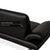 Black Rossini 2-Seater Sofa in Black Leather from Koinor For Sale - Image 8 of 14