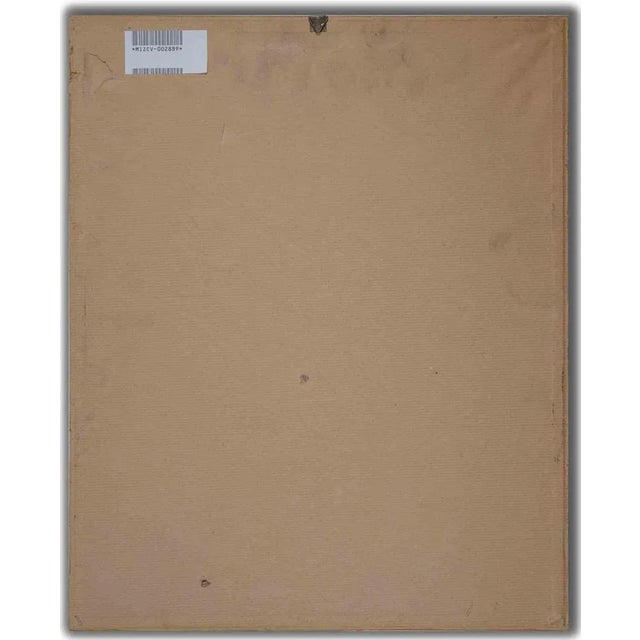 Unknown, Lovers, 1970s, Original Drawing, Framed For Sale - Image 3 of 4