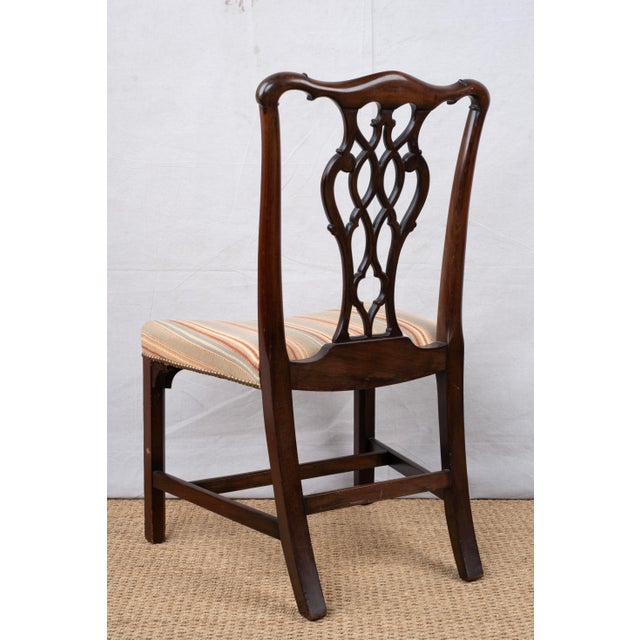 Early 20th Century Chippendale Style Dining Chair For Sale - Image 4 of 9