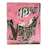 Image of Framed Picasso Poster Painting by Sean Kratzert ‘ Pink Vallauris’ For Sale