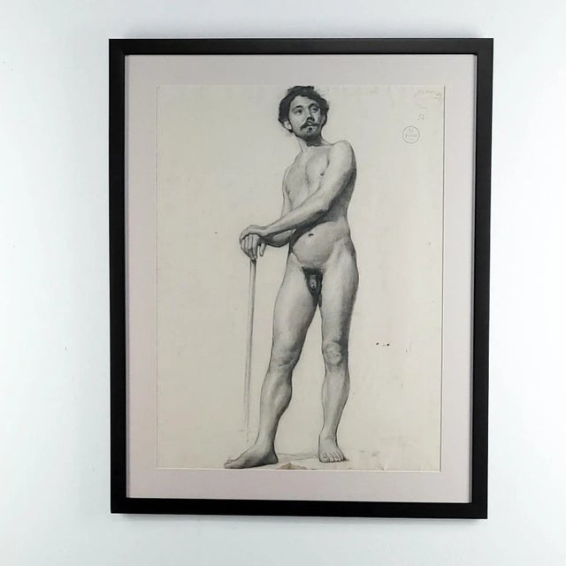 École Des Beaux-Arts Academic Study, France, 19th Century For Sale In San Francisco - Image 6 of 6