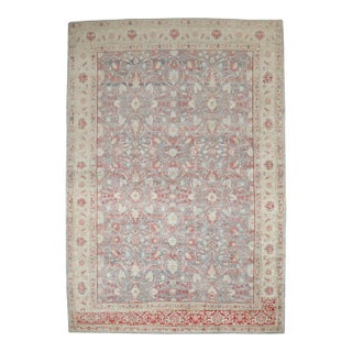 Antique Zabihi Collection Persian Tabriz Room Rug - 9'2" x 12'4" For Sale