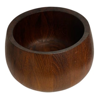 Mid 20th Century Danish Modern Jens Quistgaard for Dansk Danish Teak Salad Bowl For Sale