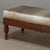 Antique French Louis XVI Style Mahogany Upholstered Bench For Sale - Image 10 of 15