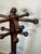 Black 1950s Brutalist carved oak coat racks by Charles Dudouyt For Sale - Image 8 of 12