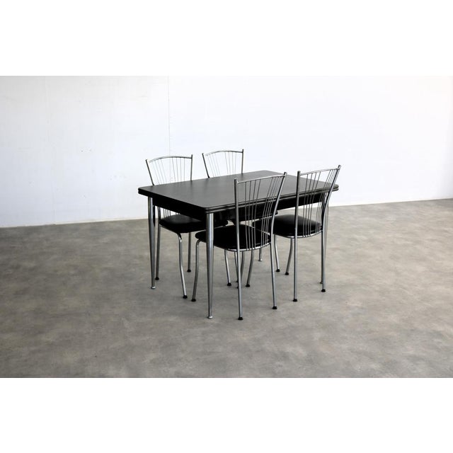 1970s Vintage Dining Chairs, 1970s, Set of 4 For Sale - Image 5 of 10